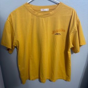 Road to Nowhere Yellow T-Shirt